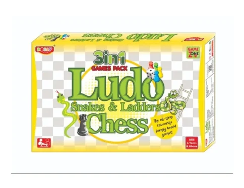 Ludo Snake – Ladders Chess |  Cardboard/Plastic Toys |  Board Games | 5+ Years