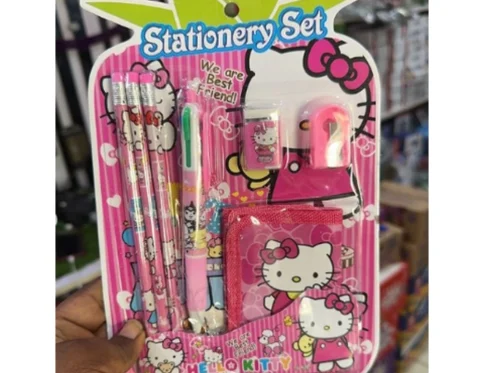 Kitten Stationery Set |  Plastic Toys |  Stationery | 3+ Years