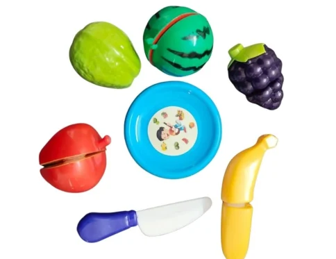 5_Pcs Set Cutting Fruits | Plastic | Toys| 1+ Years