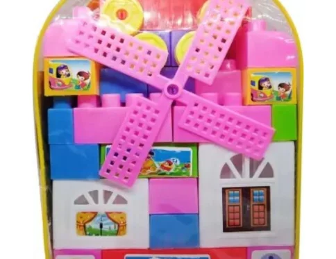 Fan Building Blocks | Plastic | Educational Toys | 3+ Years