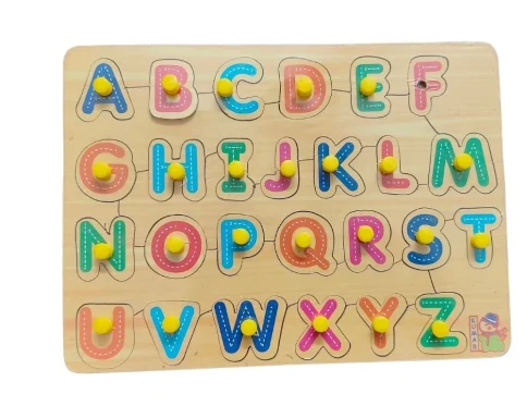 Alphapet Wooden Puzzle | Wooden | Educational Toys| 3+ Years