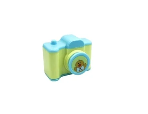 Pack Of_3 Camera Model Sharpener | Plastic | Stationery | 3+ Years