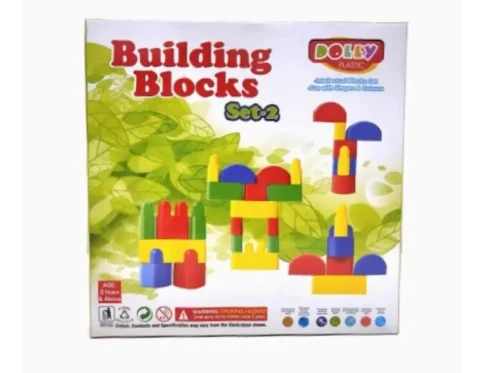 Building Blocks Set | Plastic | Educational Toys | 3+ Years