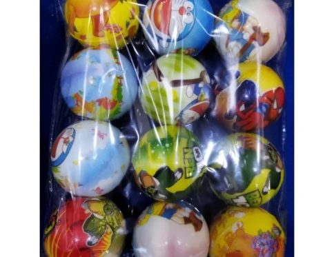 12_Pcs Set Squeeze Ball | Rubber | Toys | 3+ Years
