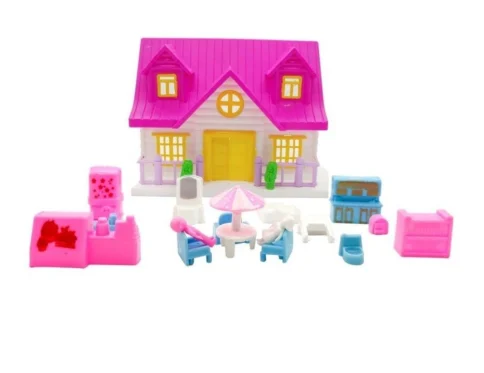 Mini Doll House | Plastic | Toys | 3+ Years