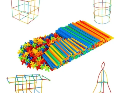 Pipe Block (Straw) | Plastic | Toys | 3+ Years