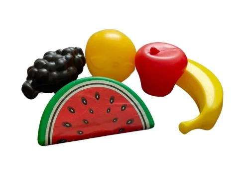 5 pcs Fruit Set |   Plastic  |   Toys| 1+ Years