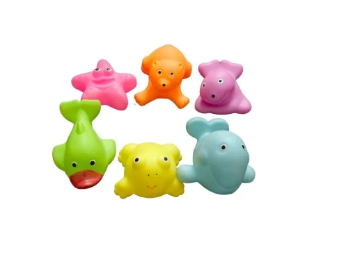 Water Animals Chu Chu Toys | Rubber | Toys| 6+ Months