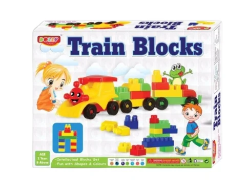 Train Blocks | Plastic | Educational Toys | 3+ Years