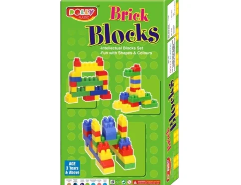Brick Blocks | Plastic | Educational Toys | 3+ Years