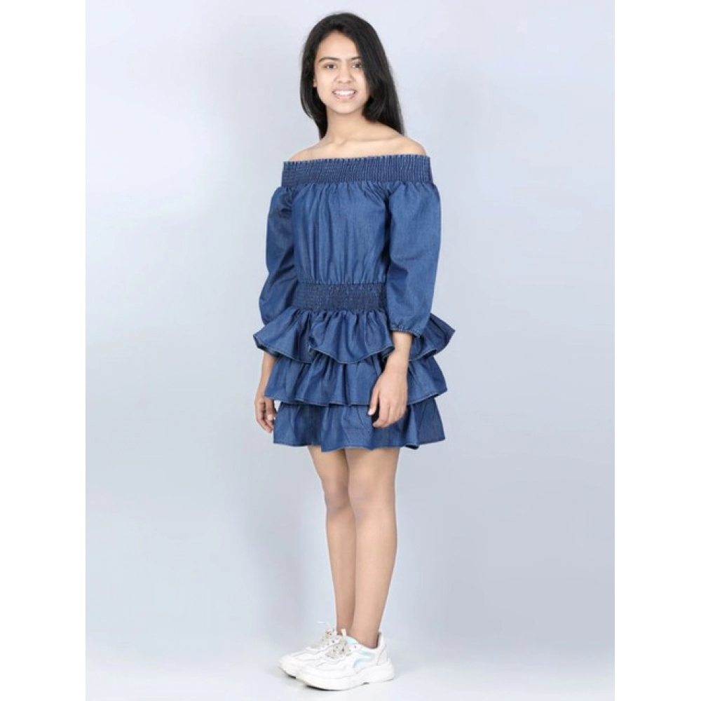 PID-66042-Girl-s-Off-Shoulder-Solid-Dress-Blue-4-1000x1000-1.webp