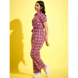 PID-66117-Girl-s-Short-Sleeves-Checkered-Jumpsuit-Pink-3-1000x1000-1.webp