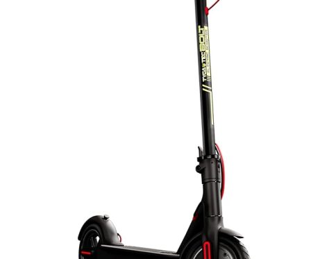 Tygatec Adult Bolt Evo Electric Scooter, Max Speed Upto 25 Km/H, Travel Distance Upto 25 Km, Easy Fold-N-Carry Design, Ultra-Lightweight Electric Scooter (Black)