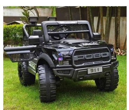 Battery Operated 4×4 Big Size Jeep 12V Battery Jeep Battery Operated Ride On – Black