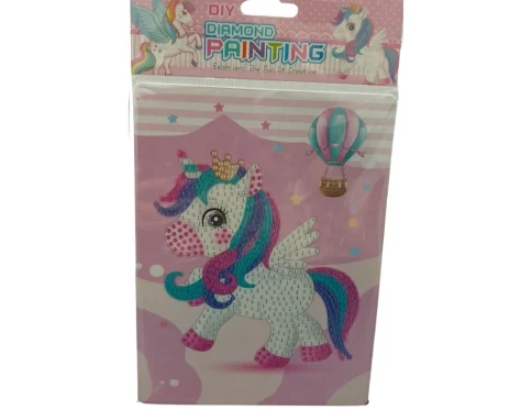Pack Of_2 Diamond Painting Kit – Unicorn |   Cardboard  |   Stationery | 2+ Years