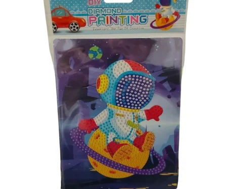 Pack Of_2 Diamond Painting Kit – Space Man |   Cardboard  |   Stationery | 2+ Years