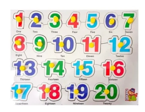 Numbers | Wood | Educational Toys | 3+ Years