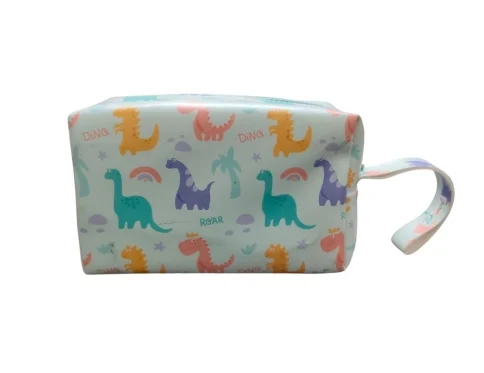 Pouch – Dinosaur Theme |   Canvas  |   Stationery | 3+ Years