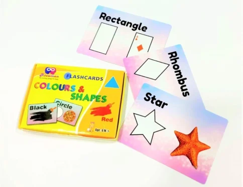 Flash Card-Colour N Shapes | Plastic | Educational Toys | 6+ Months