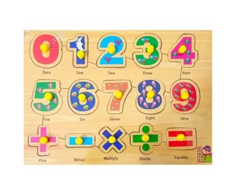 Numbers with symbols | Wood | Educational Toys | 3+ Years