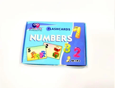 Flash Card-Number | Plastic | Educational Toys | 6+ Months
