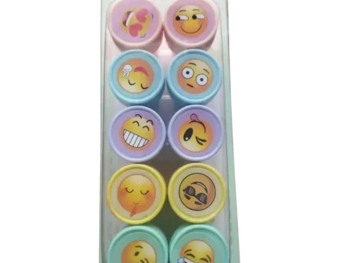 Emoji stamp set | Plastic | Stationery | 3+ Years