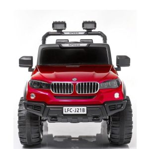 Battery operated car for Kids Speed-888 Ride-On 12V 7ah Rechargeable Battery Operated Solid Designed Jeep for 1 to 7 Year Kids | Boys | Girls| Children - Red