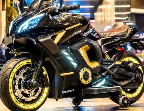 Yamaha R9 Battery Operated Bike for Kids | Electric Ride-On with LED & Music